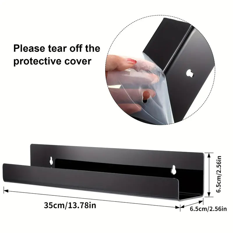 Luminous Luxe: Acrylic Wall-Mounted Display-2