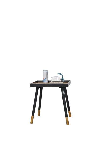 Create a cozy nook with the Solid Rattan Side Table, a testament to craftsmanship-1