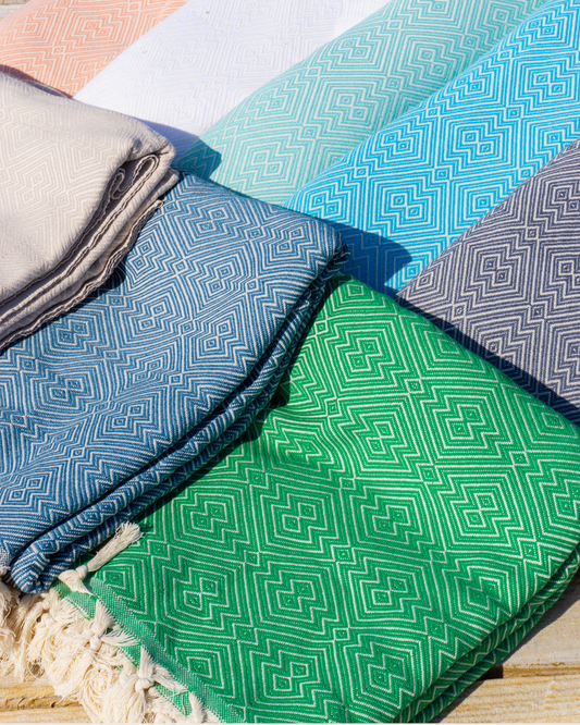 ATOM XXL Cotton Beach Towel 200x250 – Khaki Green-1